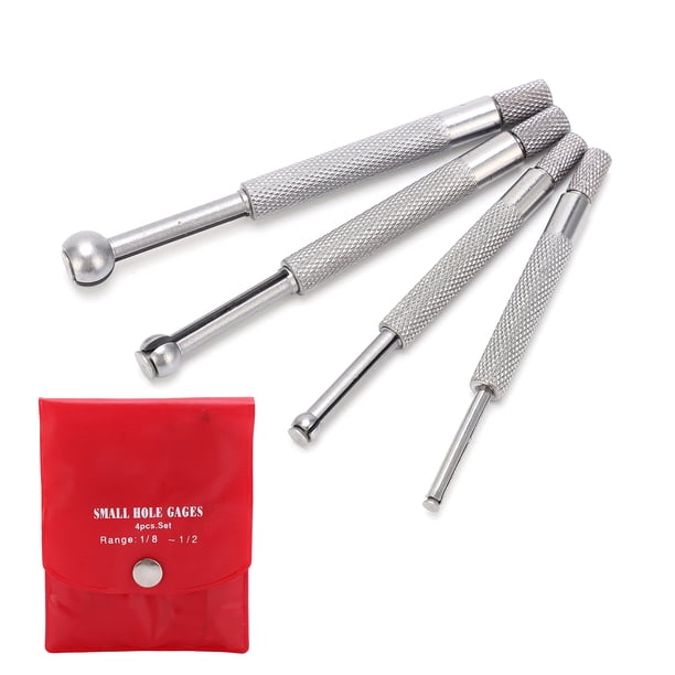 Calibre de Orificio, calibre telescópico establecer una Herramiente de medicina de calibre de bola completa de alta precisión para medir pequeños agujeros para ranuras para las