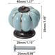 thumbnail image 2 of Herrajes para muebles de bricolaje, juego de 15 tiradores para cajones de 30 mm de diámetro en forma de calabaza de color plateado, aleación de zinc duradera para una renovación sin esfuerzo, 2 of 2