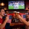 thumbnail image 4 of Homekingdee 2026 US Canada Mexico Fan Cheering Loudspeaker - Yellow Plastic Detachable Flag Sports Horn for Games Events Cheering Props, 4 of 6