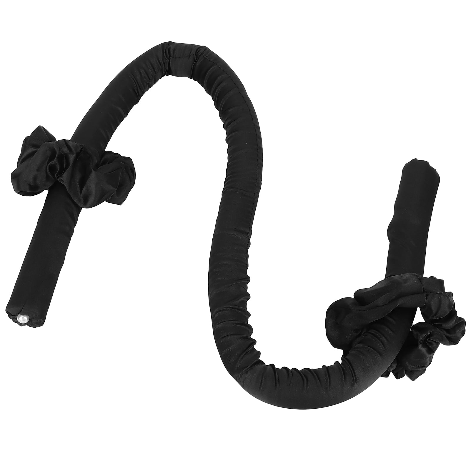 Heatless Curls, No Heat Curling Rod Curling Foam Hair Roller DIY Sleeping Waves Ribbon Hair