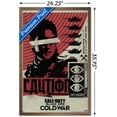 thumbnail image 3 of Call of Duty: Black Ops Cold War - Caution Wall Poster, 22.375" x 34", Framed, 3 of 3