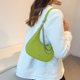 thumbnail image 5 of Mujer PU Gran capacidad Fashionalbe Simple Commuter Bolso Underarm Bag (verde), 5 of 7