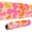 Pink Abstract Art, variant on Japanese Cherry Blossom Gaming Mouse Pad XL, Black Desk Mat Large Mouse Pad Long 31.5x11.8in, Extended Big Desk Pad Pink Flower Mousepad with Non-Slip Base and Stitched Edges for Work Gaming Office