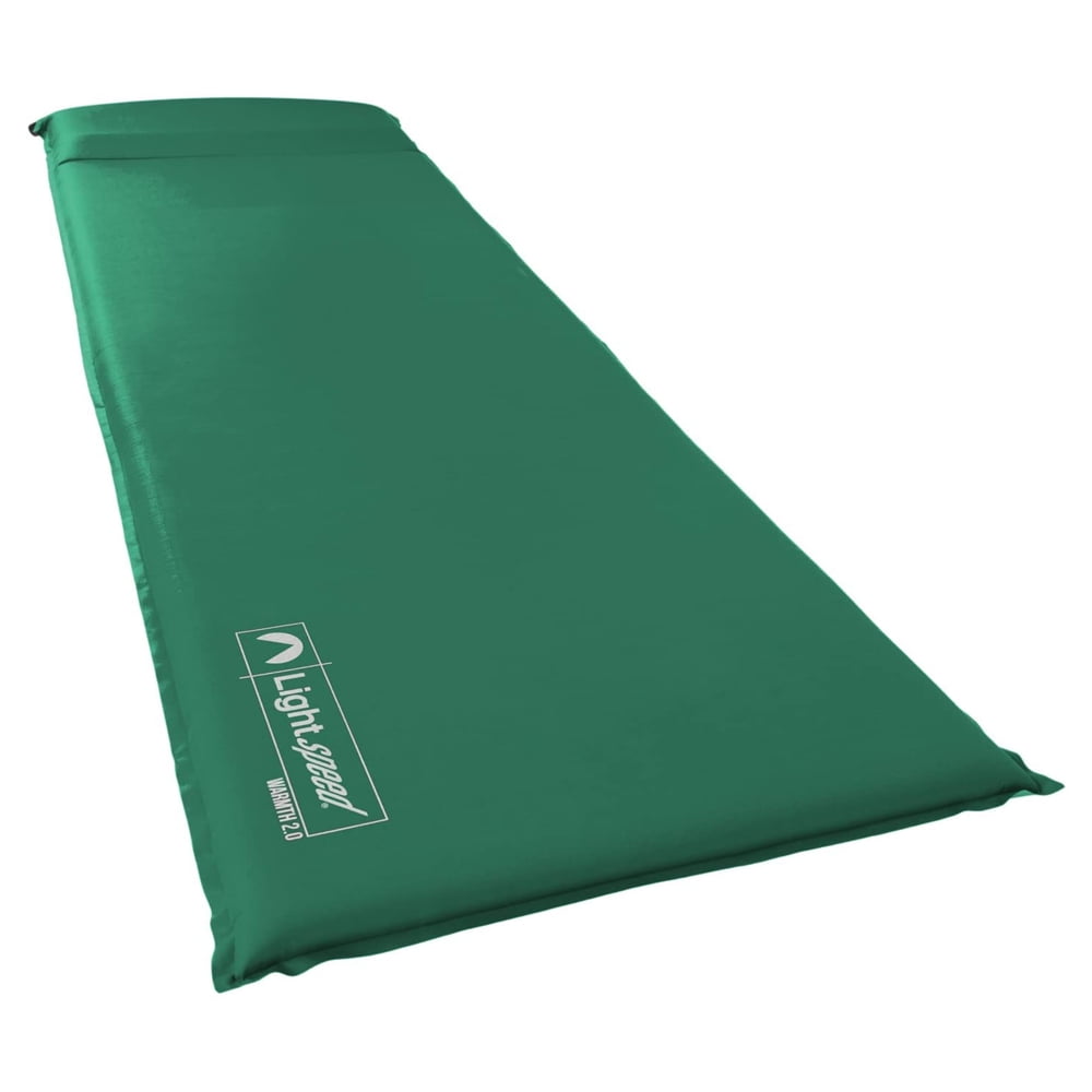 Lightspeed Warmth Series 1.5 Inch PVC Free Self Inflating Camping Sleep Pad