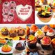 thumbnail image 2 of 3 PCS Leaf Cake Fondant Molds, Silicone Candy Mold for Chocolate Cupcake Topper Gummies, Pot Leaf Fondant Molds for Cake Decoration 6 Cavities 3 PCS -, 2 of 4