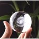 thumbnail image 2 of Decoración hogareña Bola de cristal de diente de león 3D, pisapapeles, esfera de cristal grabada con láser, globo de exhibición, bola de meditación, decoración del hogar con soporte de cristal Zhivalor YZY758-1, 2 of 3