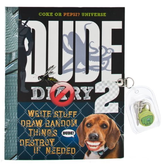 Pre-Owned Dude Diary 2: Write Stuff, Draw Random Things, Destroy If Needed, 9781892951533, 1892951533, Paperback, NOV edition