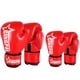 thumbnail image 4 of Guantes de boxeo Sonducket MMA seguros y protectores 6 onzas blanco, 4 of 6