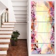 thumbnail image 1 of Pink Sakura on Blurred Background - Floral Canvas Art Print, 1 of 3