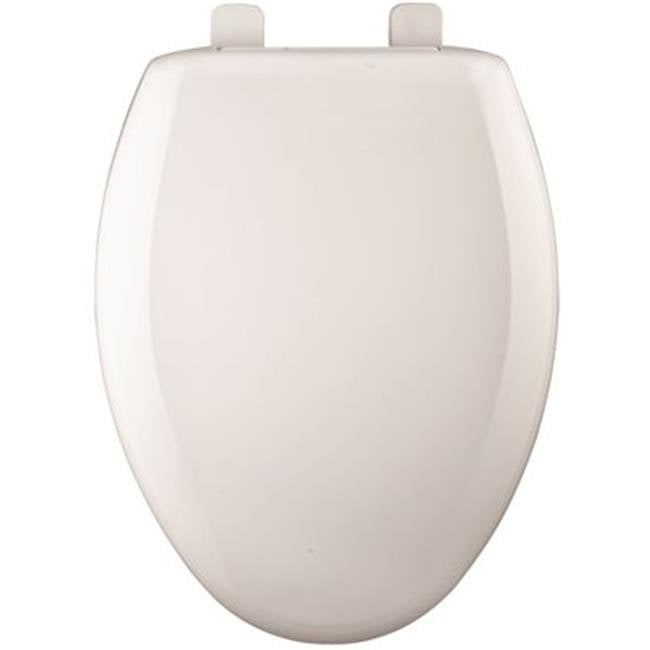 Bemis 1800EC 000 Toilet Seat with Easy Clean & Change Hinges White Elongated 
