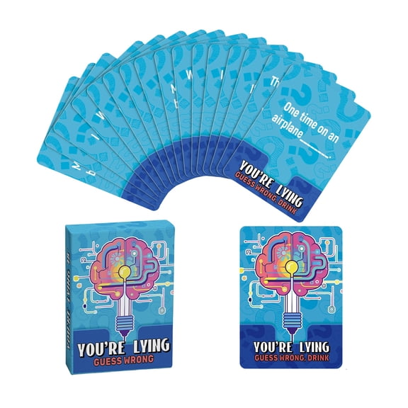 Drinking Game Cards, You'Re Lying Wine Table Game, Gathering Board
