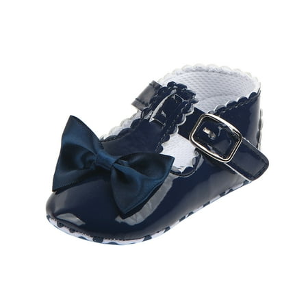 

AnuirheiH Toddler Shoes Baby Girls Cute Hollow Out Bow Non-slip Soft Bottom Sandals 4$ off 2nd item