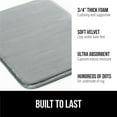 thumbnail image 2 of GORILLA GRIP Memory Foam Bath Rug, Machine Washable, Bath Rugs for Bathroom Floor, 42x24 Mat, Graphite Gray, 2 of 8