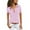 72_Light Pink, variant on Jxximdong Button Up Shirts Women Women Casual Solid Short Sleeve Turn Down Collar Pockets Buttons Shirt Tops Purple Spring Tops S