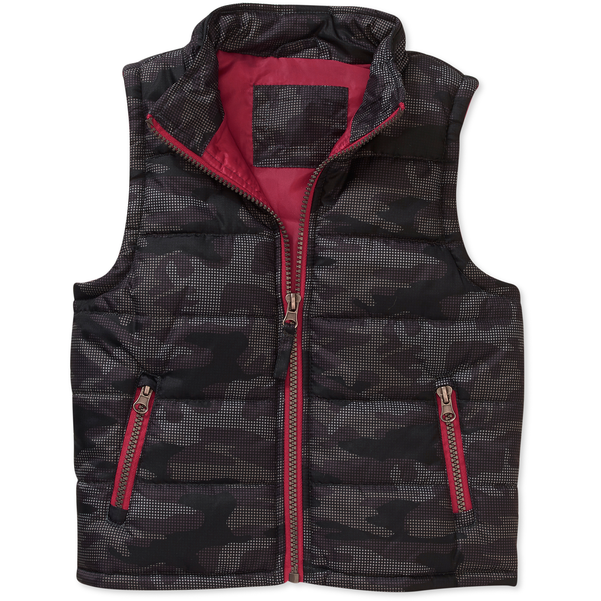 Baby Toddler Boy Printed Puffer Vest