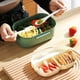 thumbnail image 5 of Fiambrera para oficinistas ZJT250132600 | Fiambrera bento apta para microondas con cierre hermético, compartimentos de 1200 ml, recipiente de plástico apto para alimentos para mantener la frescura, 5 of 5