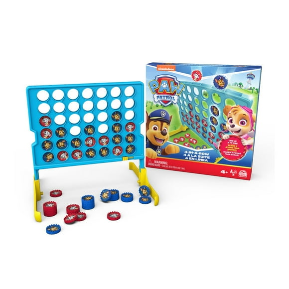 Juego de Mesa Kids Games Cuatro En Línea Paw Patrol 45 Piezas