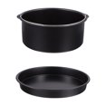 thumbnail image 1 of 1 Set/2 Pcs Accessoires pour Friteuse à Air Chaud 7 Pouces avec Baril à Gâteau en Acier au Carbone Moule à Pizza, 1 of 9