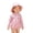F59-Pink, variant on FYDUU Infant Baby Girls Swimsuit Cute One Piece Swimsuits Ruffled Red Striped Bathing Suit Fashion Vacation Summer Swimwear For Baby Girl 9-12 Months