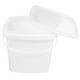 thumbnail image 4 of ColoMX Cubo de agua y comida con asa de tapa, contenedor de agua reutilizable, cubo de agua portátil (1L), 4 of 7