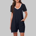 Womens Jumpsuits Casual Women Casual Sleeveless Rompers Loose Tank Top