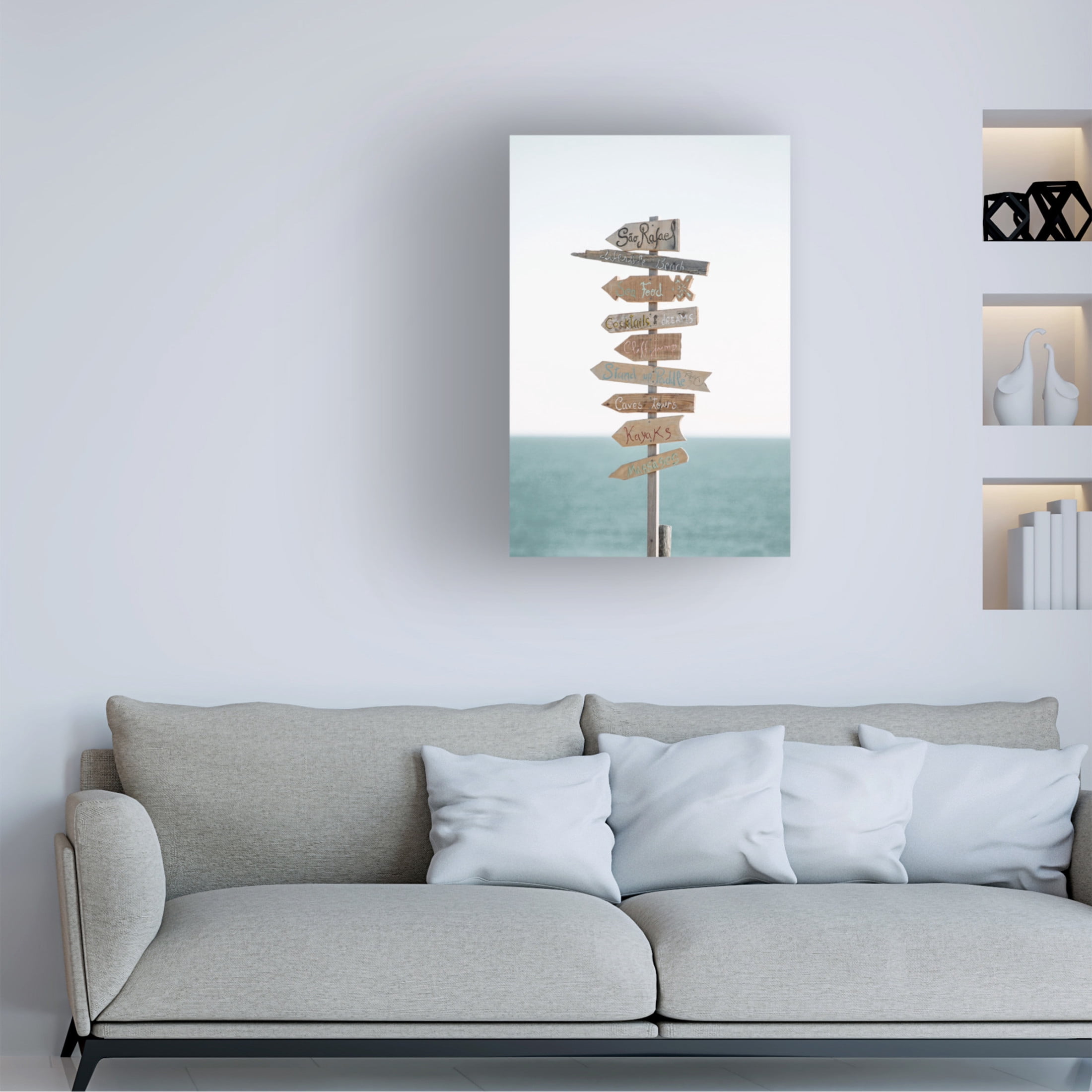Canvas Wall Art - Krista Broadway 'Corolla' Wall Art for Living Room, Bedroom, or Office Décor by Trademark Fine Art - 12 x 19 Inches