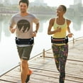 thumbnail image 3 of Riñonera deportiva con botella de agua para correr, andar en bicicleta, 3 of 6