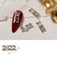 thumbnail image 3 of 2022 New Year Nail Charms Zircon Tiger Pendant Lucky Money Bag Nail Art Decor, 3 of 19