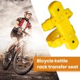 thumbnail image 1 of Paokuoon Bicycle Cup Holder 1 Set Bicycle Conversion Seat Kit Folding Bicycle Water Bottle Holder Adapter with Straps Easy Installation Kettle Storage Rack, 1 of 9