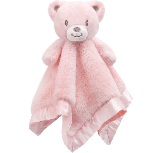 Manta BEILIMU Bebé Bebé Oso de Peluche Suave Minky 34 cm Rosa