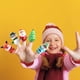 thumbnail image 4 of Marionetas De Dedo De Dibujos Animados De Navidad Juguete Lindo Niños Marionetas De Mano Para Padres Accesorios De Narración De Cuentos 5 Uds. Moyic HA039339-00, 4 of 6