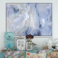 thumbnail image 2 of Designart ' Agate Stone Background ' Abstract Framed Canvas Wall Art Print, 2 of 3