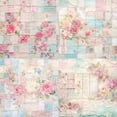 thumbnail image 3 of Vintage Floral Scrapbook Paper, 36 Sheets 6'' x 6'' Single Sided Decorative Craft Paper Decoupage Cardstock for Junk Journal Planners Scrapbooking Card Making Gift Wrapping Art Collage Supplies, 3 of 6
