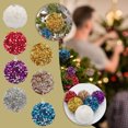 thumbnail image 4 of Christmas Decorations 3.15inch Christmas Ball Ornaments Christmas Pearl Sequins Glitter Christmas Tree Decorations Foam Shatterproof Xmas Hanging Ball Decorations for Wedding Party Home Decor, 4 of 4