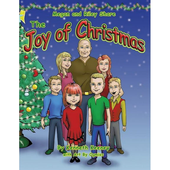 Megan and Riley Share the Joy of Christmas, (Paperback)