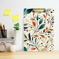 thumbnail image 2 of FORMRS Acrylic Clipboard with Low Profile Clip Standard A4 Letter Size, 12.5" x 9", Beige Whimsical Leaves, 2 of 8