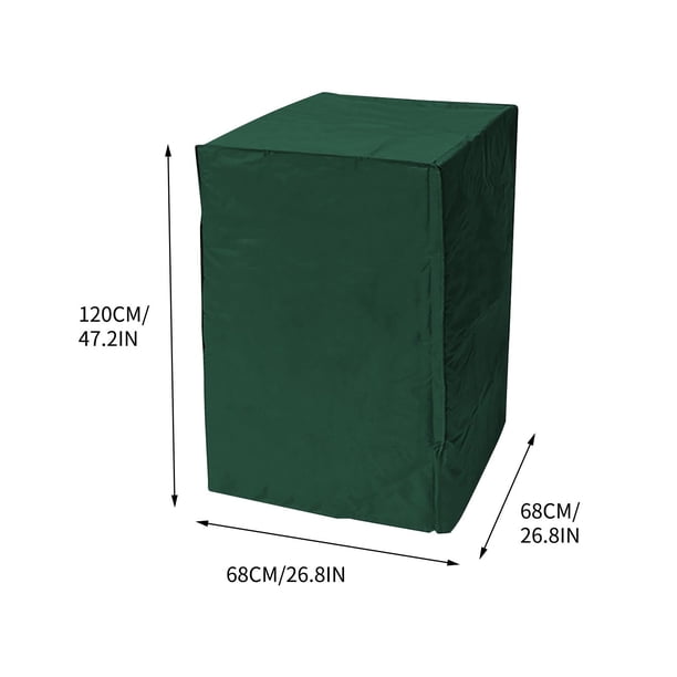 Funda para silla de jardín, fabricada en tela 210D, ideal para sillas apilables.