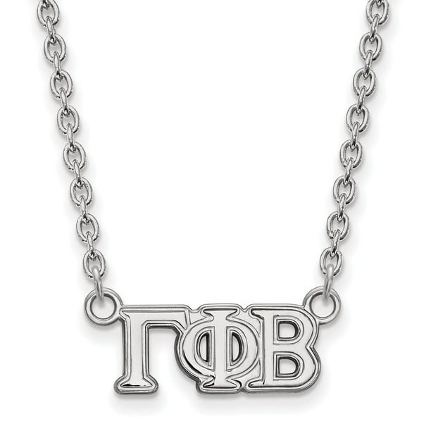 AA Jewels Solid 925 Sterling Silver Official Gamma Phi