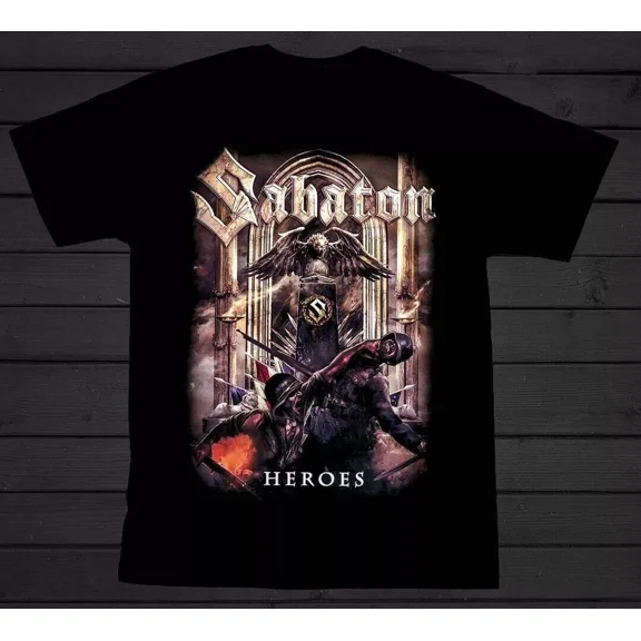 VINTAGE Sabaton Band Men T-shirt