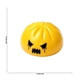 thumbnail image 2 of Halloween Ghost Dumpling Squishy Toy, Colorful Cute Bao Dumplings Squeeze Balls Stress Relief Sensory for Holiday Gift, 2 of 6