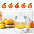 thumbnail image 7 of moRollio Electric Citrus Juicer, Compact Space-Saving Orange Juicer, 24oz, 7 of 7