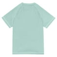 thumbnail image 6 of FORMRS Boys Rash Guard with Short Sleeves UPF 50+ Swim Shirts Sizes 3-12T, Retro Tree, 6 of 6
