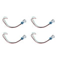 thumbnail image 4 of Led Indicator 12mm Metal Led 4 Sets PreWired Round LEDs Waterproof 2Color Indicator Lights Common Cathod 12mm 3-6VRed And Green, 4 of 8