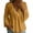 Brown, variant on Babydoll Shirts for Women Cute Peplum Tops Classy Ruffle Trim V Neck Shirt Cozy Cotton Linen Tunic Top Loose Fit Long Sleeve Blouses