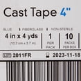 thumbnail image 6 of McKesson Cast Tape, Water-Activated Resin Casting Tape - Blue, 4 in x 12 ft, 1 Count, 10 Packs, 10 Total, 6 of 7