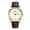 G-DKG-BrownGold-P, variant on Watches for Man Minimalist Quartz Watch with Leather Strap & Calendar 30M Water Resistant Watch Gift for Man