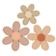 thumbnail image 1 of ColoMX 3 piezas de margaritas para colgar en la pared, decoración rústica de madera con flores., 1 of 8