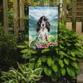 thumbnail image 2 of Carolines Treasures CK1982GF Mountian Flowers Black Parti Cocker Spaniel Flag Garden Size  Small multicolor, 2 of 2