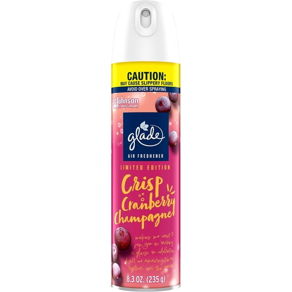 Glade Gld Aero 8.3oz Lto Crisp Crnbry Champne