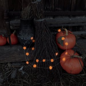 FONDOTIN 1Pack  LED String Light Plastic Lighting For Friends Families Festival